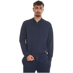 Polo Ralph Lauren, Heren, Sweatshirts & Hoodies, Blauw, Maat: 2XL Katoen,