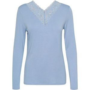 Cream, Dames, Tops, Blauw, Maat: S