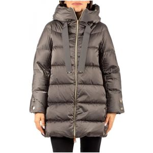 Herno, Dames, Mantels, Grijs, Maat: XS