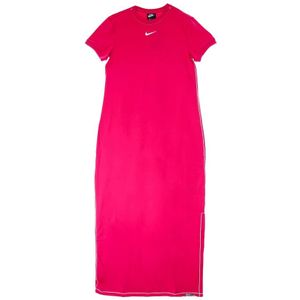 Nike, Dames, Jurken, Roze, Maat: L Poliester,