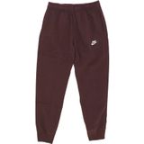 Nike - Fleece Joggingbroek - Bruin - Heren - 80% Katoen - 20% Polyester