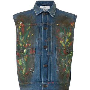 Vivienne Westwood, Dames, Jassen, Veelkleurig, Maat: M Denim,