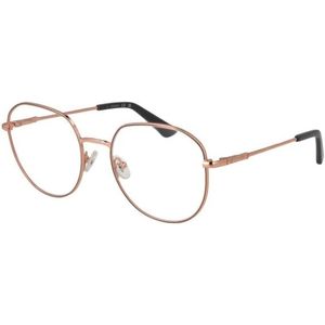 Guess - Ronde Metalen Optische Monturen - Roze - Dames