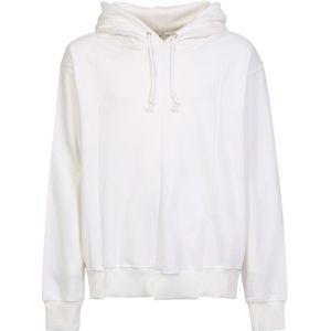 The Salvages, Heren, Sweatshirts & Hoodies, Wit, Maat: L Katoen,