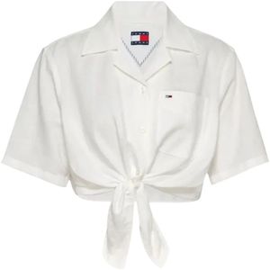 Tommy Hilfiger, Dames, Blouses & Shirts, Wit, Maat: L