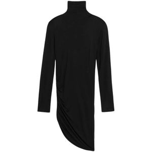 Jacquemus, Dames, Jurken, Zwart, Maat: M Zijde,