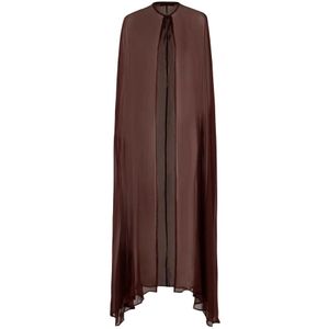 Raquel Diniz, Dames, Jassen, Rood, Maat: 2XS Zijde,