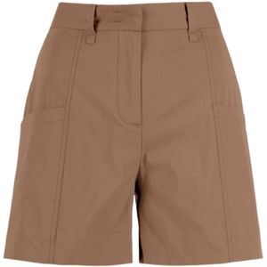 BomBoogie, Dames, Korte broeken, Beige, Maat: L Katoen,