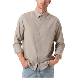 Drykorn, Heren, Overhemden, Beige, Maat: S