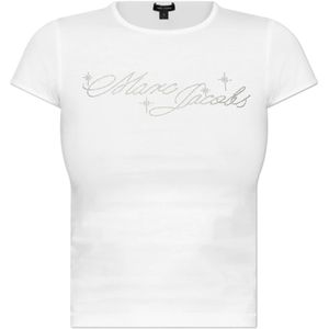 Marc Jacobs, Dames, Tops, Wit, Maat: S Katoen,