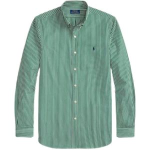 Polo Ralph Lauren, Heren, Overhemden, Groen, Maat: S Katoen,