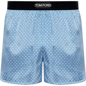 Tom Ford, Heren, Ondergoed, Blauw, Maat: XS Zijde,