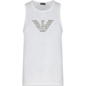Emporio Armani, Heren, Tops, Wit, Maat: M