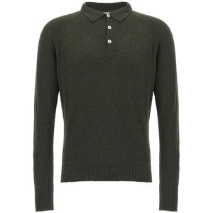 Ma'ry'ya, Heren, Tops, Groen, Maat: XL Katoen,