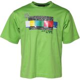 Dolce & Gabbana - DG TV Channel Print - T-shirt - Groen - Katoen