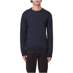 Woolrich, Heren, Truien, Blauw, Maat: S Wol,