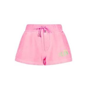 Dsquared2 Short Shorts , Pink , Dames , Maat: 2XS