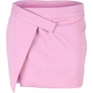 The Attico, Dames, Rokken, Roze, Maat: XS Wol,