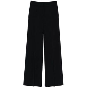 Peserico, Dames, Broeken, Blauw, Maat: 2XS