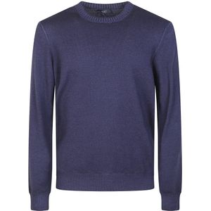 Fay, Heren, Truien, Blauw, Maat: L Wol,