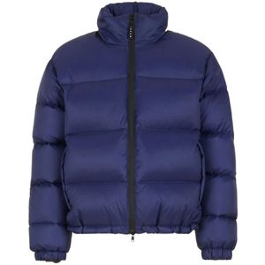 Marni, Heren, Jassen, Blauw, Maat: L Nylon,