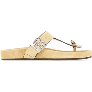 Tory Burch, Dames, Schoenen, Beige, Maat: 36 EU