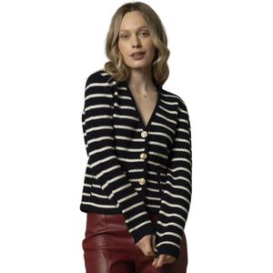 Kocca, Dames, Truien, Blauw, Maat: L