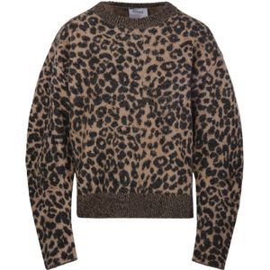 Nude, Dames, Truien, Bruin, Maat: XS Katoen,