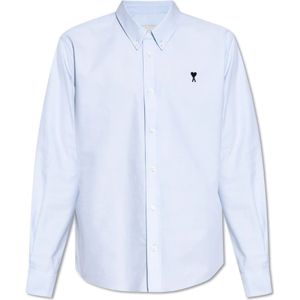 Ami Paris - Overhemden - Blauw - Katoen