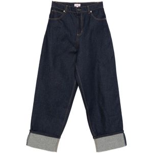 Loverboy by Charles Jeffrey, Heren, Jeans, Blauw, Maat: M Katoen,