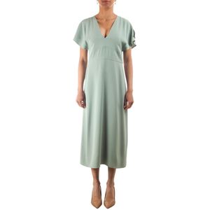 Boss, Dames, Jurken, Groen, Maat: M Poliester,