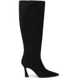 Stuart Weitzman - Vinnie ZIP Bootie 85 - Laarzen - Zwart