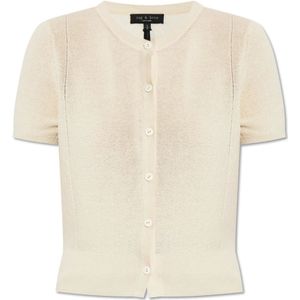 Rag & Bone, Dames, Truien, Beige, Maat: XS Katoen,