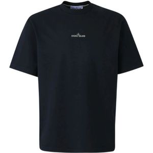 Stone Island, Heren, Tops, Blauw, Maat: M Jersey,