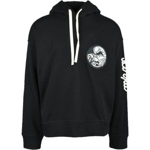 Jil Sander, Heren, Sweatshirts & Hoodies, Zwart, Maat: M Katoen,