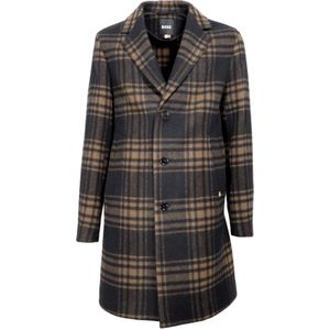 Hugo, Heren, Mantels, Veelkleurig, Maat: S Wol,