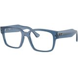 Ray-Ban, unisex, Accessoires, Blauw, Maat: 51 MM