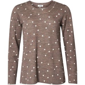 Lind, Dames, Truien, Bruin, Maat: S Wol,