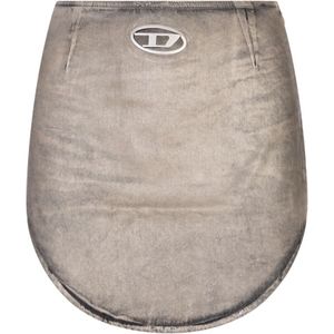 Diesel, Dames, Rokken, Grijs, Maat: W25