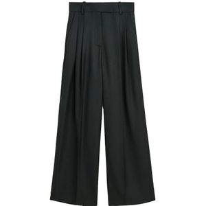 By Malene Birger, Dames, Broeken, Zwart, Maat: XS Poliester,