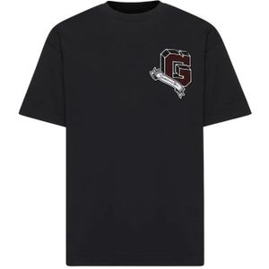 Givenchy, Heren, Tops, Zwart, Maat: L Katoen,