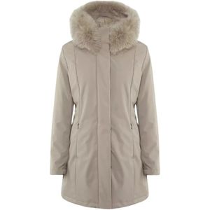 RefrigiWear, Dames, Mantels, Beige, Maat: M Polyamide,