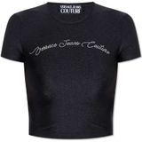 Versace Jeans Couture - Zwart - Top met Z-logo - Dames
