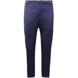 Dondup, Heren, Broeken, Blauw, Maat: W38 Wol,