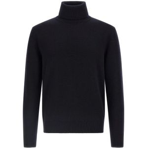 Ballantyne, Heren, Truien, Blauw, Maat: 2XL Wol,