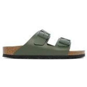 Birkenstock - Arizona - Pantoffels - Olijf Groen - Schmale Weite