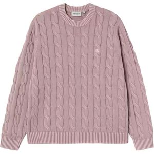 Carhartt Wip, Heren, Truien, Roze, Maat: M Katoen,