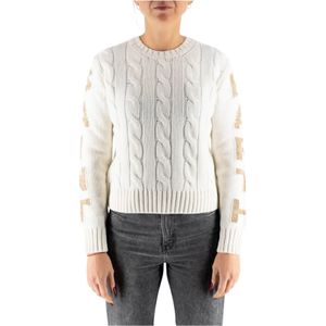 MC2 Saint Barth, Dames, Truien, Wit, Maat: XS