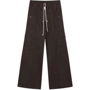 Rick Owens, Heren, Broeken, Bruin, Maat: S