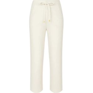 Elisabetta Franchi, Dames, Broeken, Wit, Maat: XS